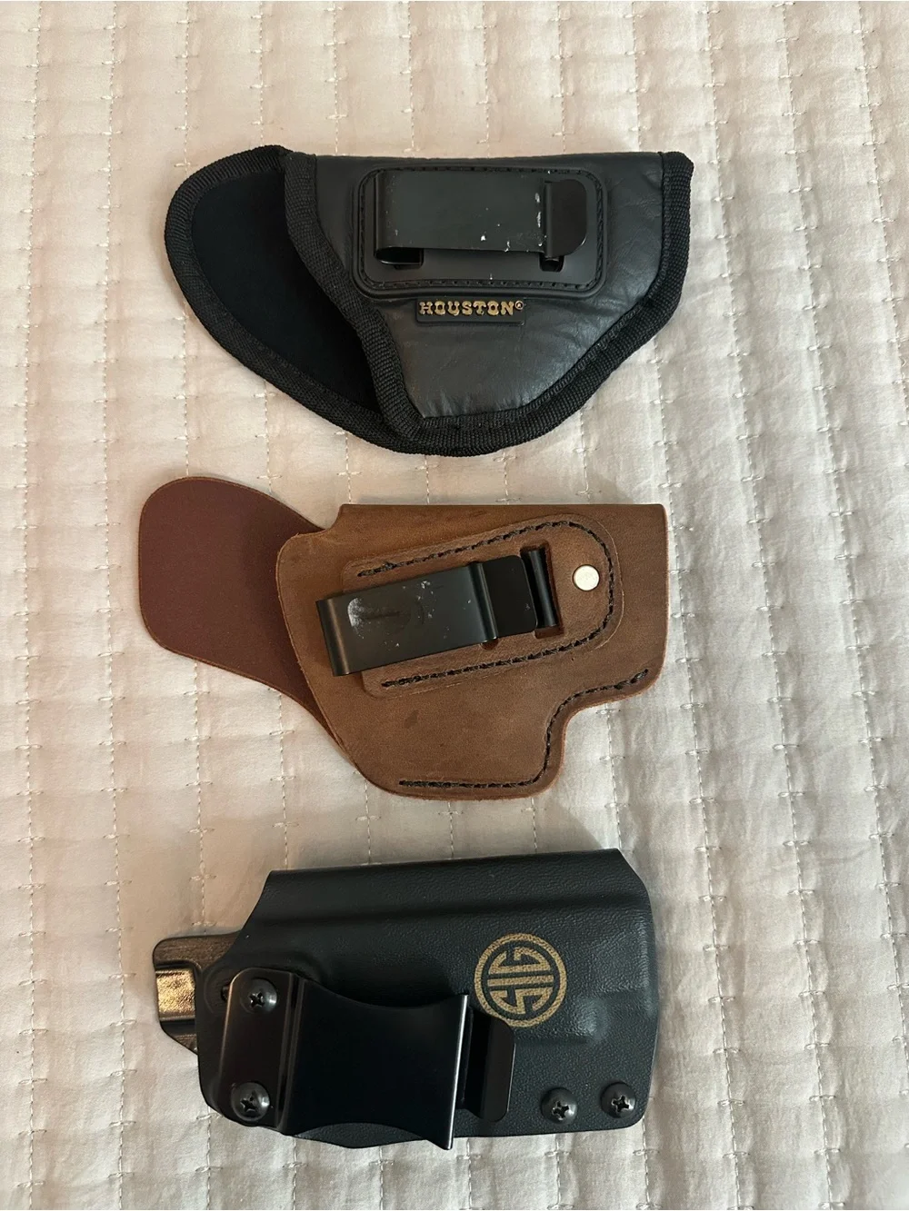 Assorted Men’s Holster Lot - Black and Brown
